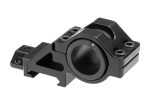 Leapers 25.4mm Angled Offset Low Profile Ring Mount Black - obrazek 2