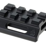 Leapers Universal Super Slim Riser Mount 3 Slot 0.50' Black