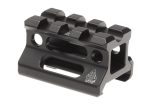 Leapers Universal Super Slim Riser Mount 3 Slot 0.75' Black