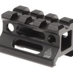 Leapers Universal Super Slim Riser Mount 3 Slot 0.75' Black