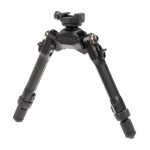 Leapers TBNR Picatinny 7.3-9.1 Inch Center Height Bipod Black
