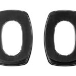 Earmor Gel Ear Pads with Glasses Cuts for Impact Sport Black