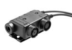 Earmor M56 Dual Comm Tactical PTT for 2x PRC Radios Black - obrazek 5