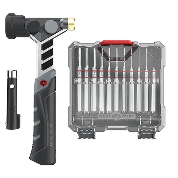 Real Avid Armorer’s Master Hammer and Accu-Punch Standard Pin Punch Set