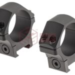 Leapers P.O.I Low Profile 34 mm Picatinny Rings Black