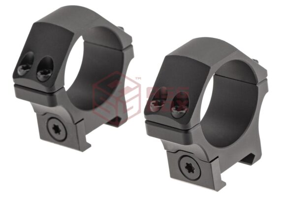 Leapers P.O.I Low Profile 34 mm Picatinny Rings Black