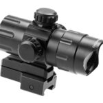 Leapers 4.2 Inch 1x32 Absolute Co-Witness Red / Green Dot Sight With QD Mount and Riser Black