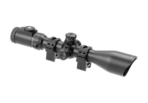 Leapers AccuShot 30mm Tube 2-16x44 Scope G4 Reticle Black