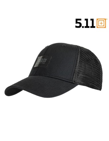 511-legacy-box-trucker-cap-black 5.11 Legacy box trucker CAP - Black - obrazek 1