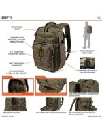 5.11 RUSH12™ 2.0 BACKPACK - Black - obrazek 9