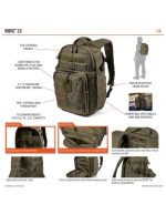 5.11 RUSH12™ 2.0 BACKPACK - Double tap - obrazek 7