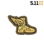 5.11 Winged Boots yellow Patch - Green