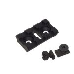 5KU 3 Slots B-2L Picatinny rail for M-Lok mount - Black