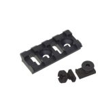 5KU 4 Slots B-2 Picatinny rail for M-Lok mount - Black