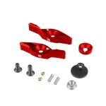5KU Aluminum ambidextrous selector for M4 AEG - Red