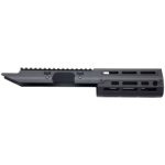 5KU M-Lok handguard rail with charging handle for Cyma MP5 AEG - Black