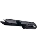 5KU M-Lok handguard rail with charging handle for Cyma MP5 AEG - Black - obrazek 3