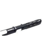 5KU M-Lok handguard rail with charging handle for Cyma MP5 AEG - Black - obrazek 4
