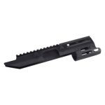 5KU M-Lok handguard rail with charging handle for Cyma MP5K AEG - Black