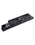 5KU Medium Handguard 1U020B for CYMA AKM / AK105 AEG - Black - obrazek 3