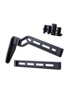 5KU Picatinny mount modular folding stock  - Black