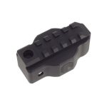 5KU Picatinny Rail Stock Adapter for MP5 AEG - Black