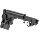 5KU PT-3 style folding telescopic stock for AK GHK/LCT/CYMA - Black