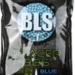 BLS TRACER Airsoft Pellets 0.30g, 3300 BBs (Bag) – Blue
