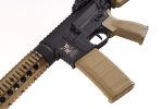 Delta Armory M4 / AR15 SilentOps RIS 7" CHARLIE – Black / Tan - obrazek 3