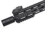 Delta Armory M4 / AR15 M-LOK SilentOps 8" CHARLIE – Black - obrazek 5