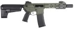 Delta Armory M4 / AR15 M-LOK SilentOps 8" CHARLIE – Green - obrazek 3