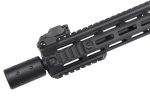 Delta Armory M4 / AR15 M-LOK SilentOps 10" CHARLIE – Black - obrazek 5