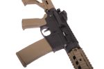 Delta Armory M4 / AR15 SilentOps 7" CHARLIE EAGLE – Black / Tan - obrazek 4