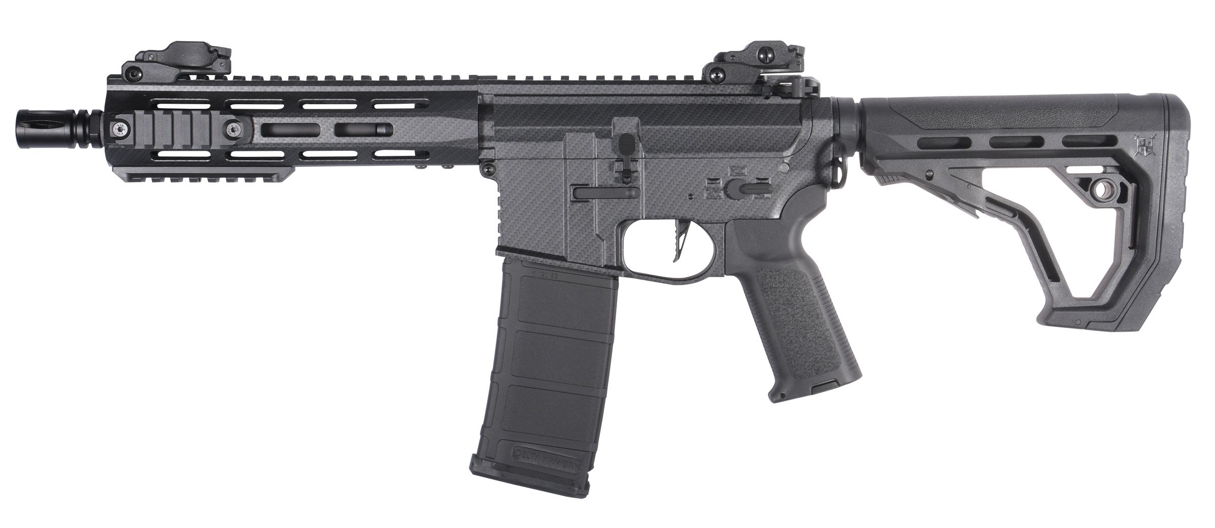 83576 Delta Armory M4 / AR15 M-LOK 8" CHARLIE EAGLE – Carbon - obrazek 1
