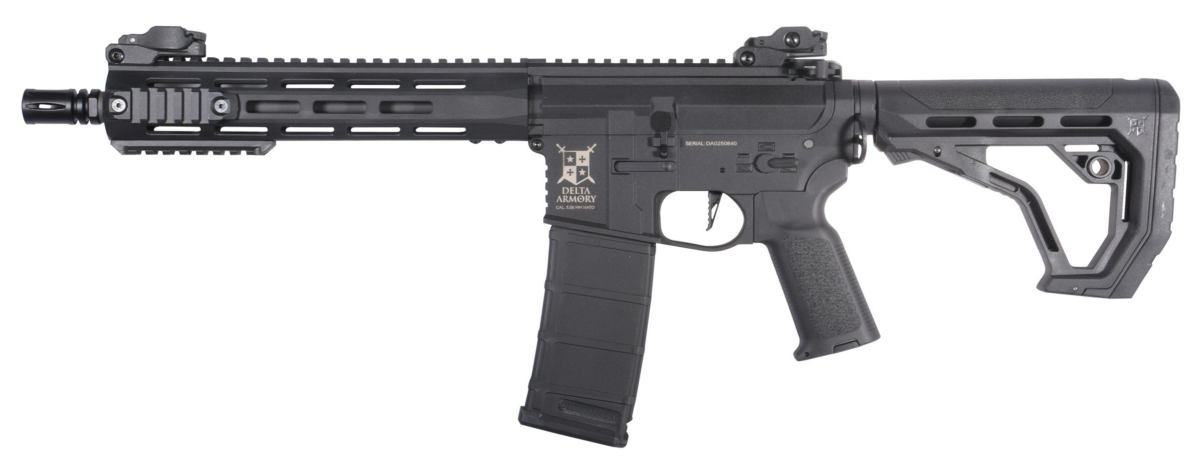 83584 Delta Armory M4 / AR15 M-LOK 10" CHARLIE EAGLE – Black - obrazek 1