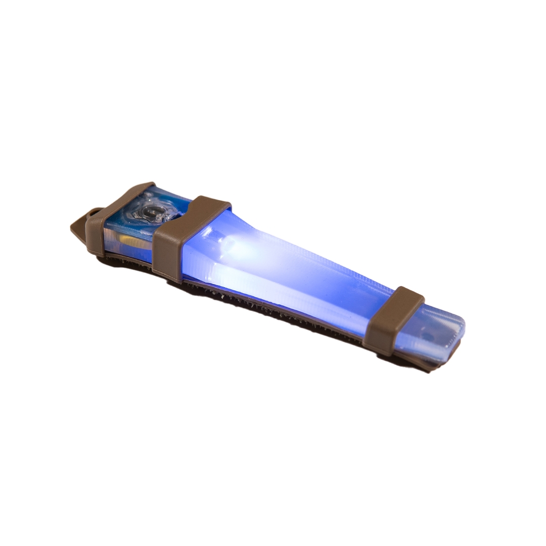 83646 FMA V-LITE Tactical Position Marker, Tan Case - Blue - obrazek 11