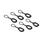 FMA Enlarged Zipper Slider Puller, 6 pcs - Black - obrazek 5