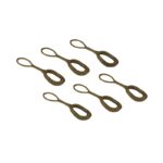 FMA Enlarged Zipper Slider Puller, 6 pcs - Tan - obrazek 5