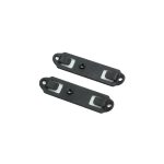 FMA MOLLE Backplane Adapter for Holsters and Pouches, 2 pcs - Black - obrazek 2