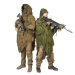 KMCS Ultra-Lite Ghillie Suit Camouflage Poncho – Green - obrazek 6