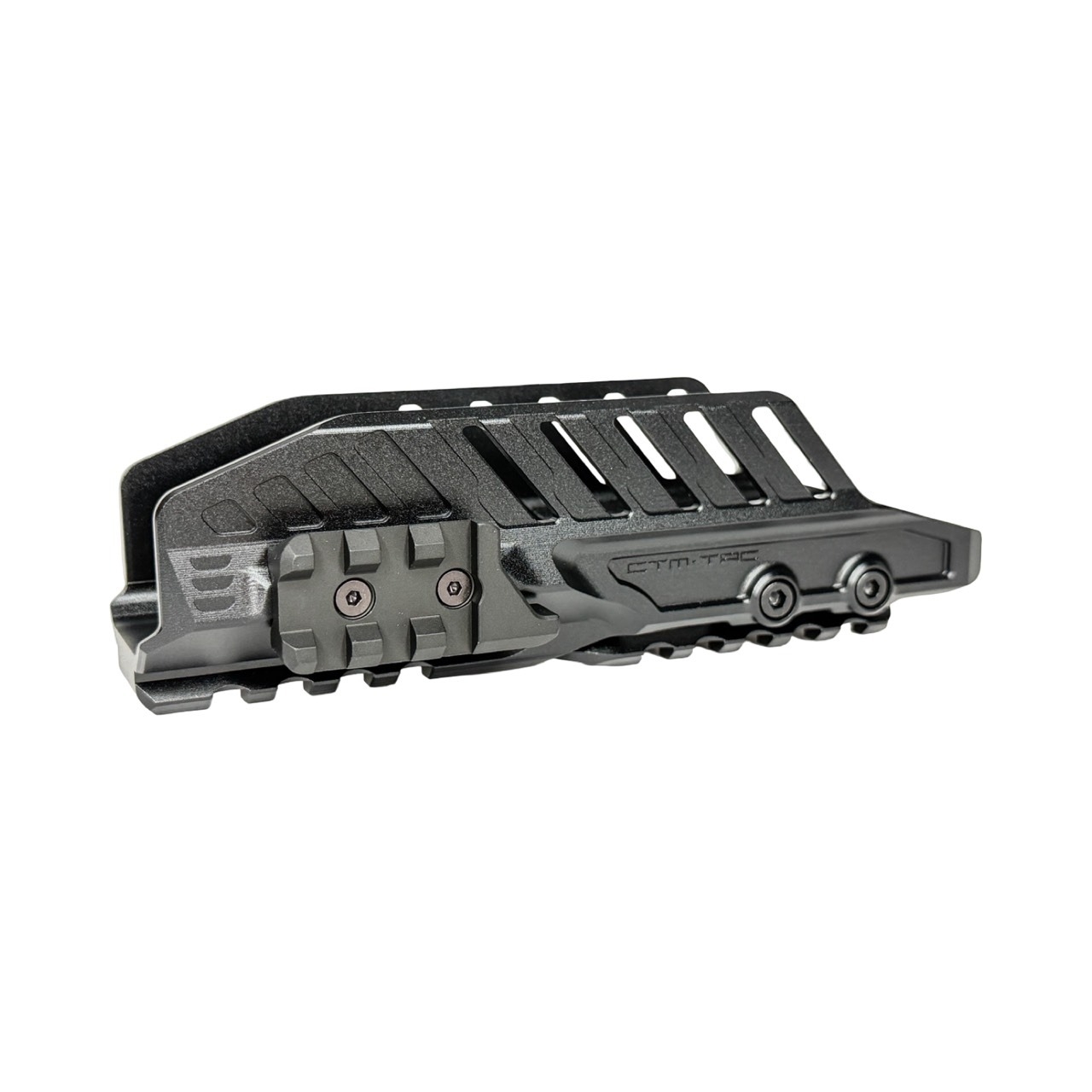 83851 CTM Hi-Capa CNC Extended RIS Rail Blast Shield Long – Black - obrazek 6