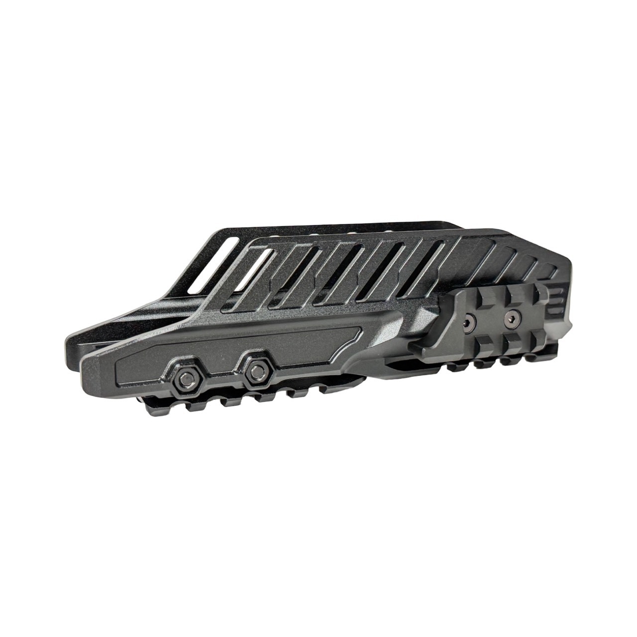 83852 CTM Hi-Capa CNC Extended RIS Rail Blast Shield Long – Black - obrazek 3