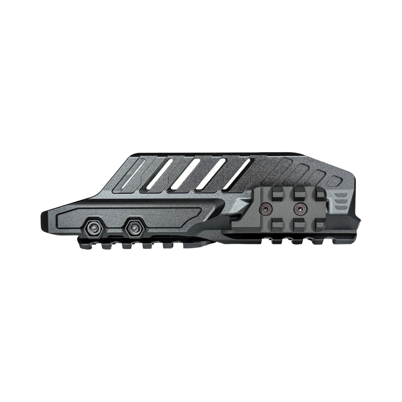 83853 CTM Hi-Capa CNC Extended RIS Rail Blast Shield Long – Black - obrazek 4
