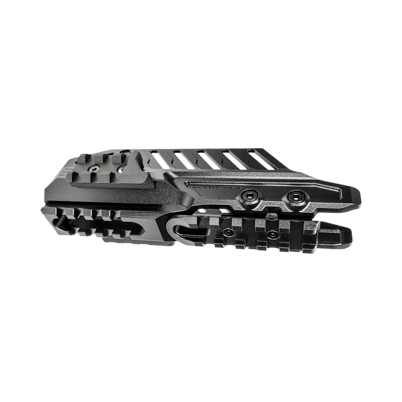 83855 CTM Hi-Capa CNC Extended RIS Rail Blast Shield Long – Black - obrazek 2