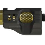 CTM Hi-Capa CNC Aluminum Compensator – Black / Gold