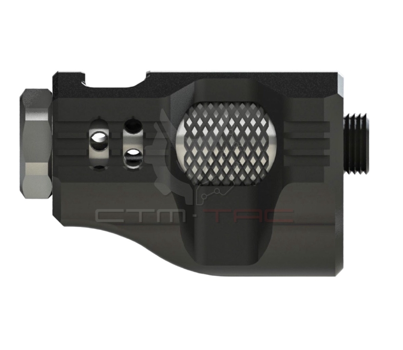 83862 CTM Hi-Capa CNC Aluminum Compensator – Black / Silver - obrazek 1