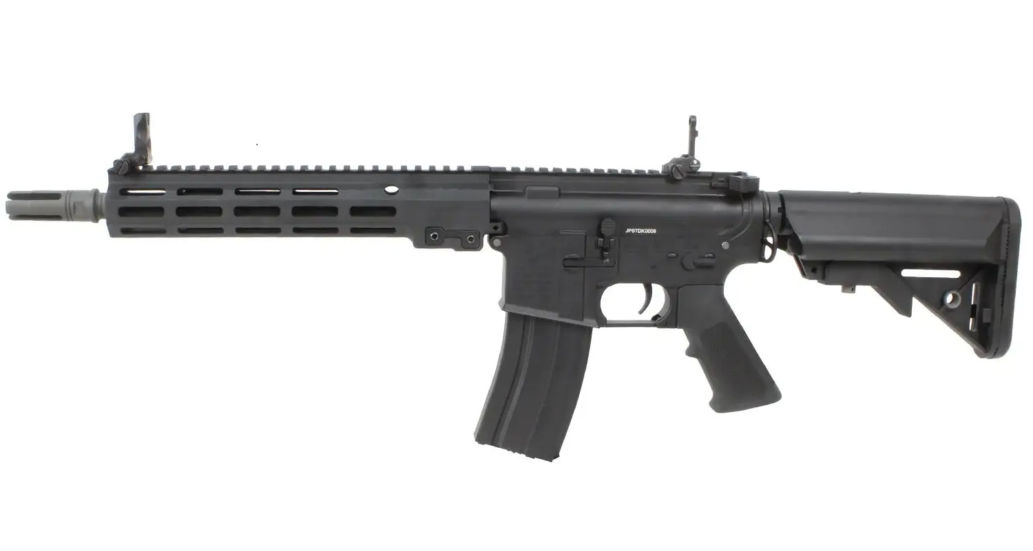 83985 S a T Colt M4 MK16 URG-I 11.5 G3 ETU Airsoft Rifle – Black - obrazek 1