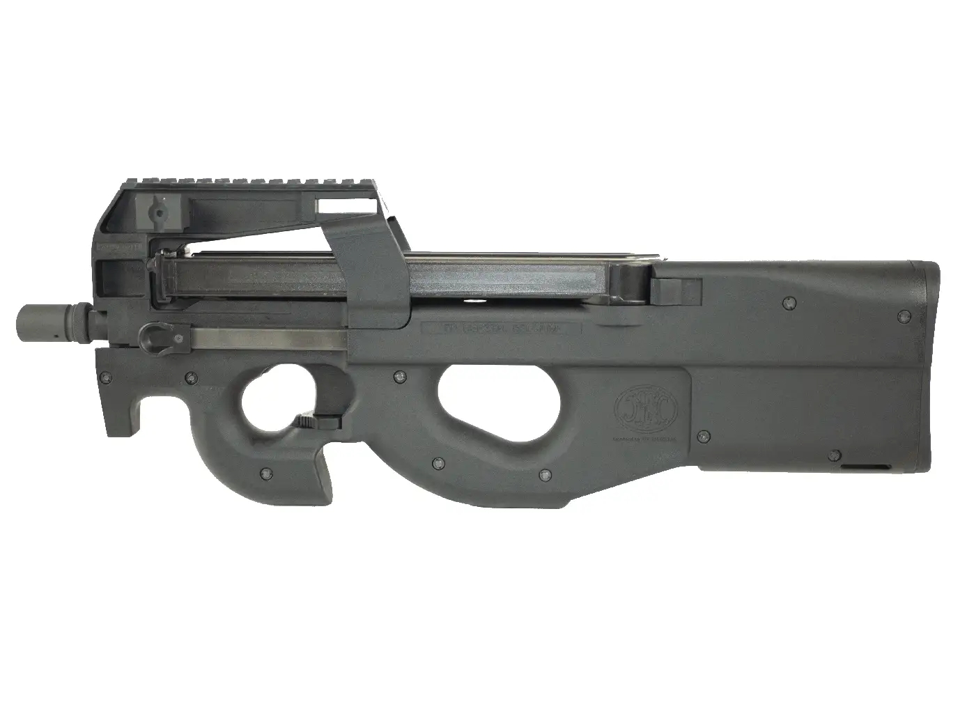 84015 WE Cybergun FN(R) P90 GBBR Airsoft Gun – Black - obrazek 1