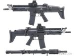 Guns Modify FN SCAR-L CQC MWS GBBR Airsoft Rifle – Black - obrazek 6