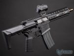 DE Noveske NHR-7 Ghetto Blaster MWS GBBR Airsoft Rifle – Black - obrazek 3